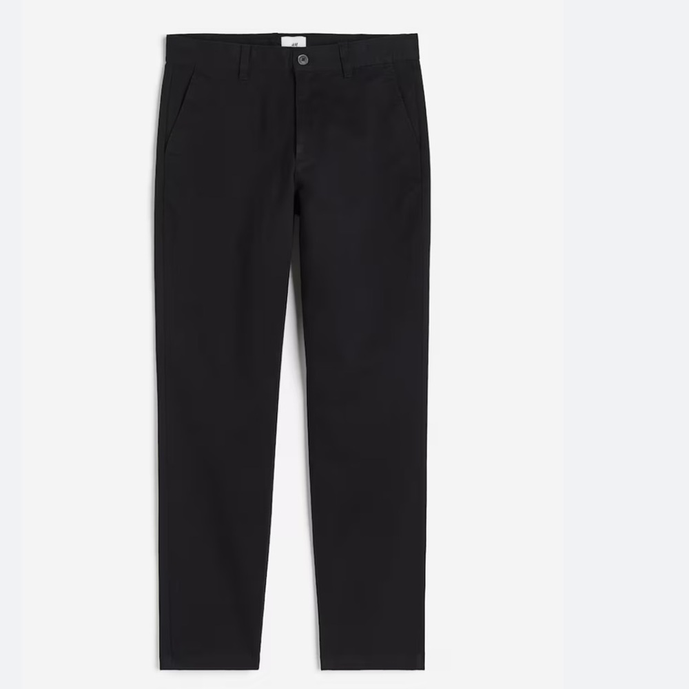 Boys pull on Black slim fit Pants size 6/7
